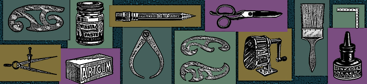 vintage graphic design tools